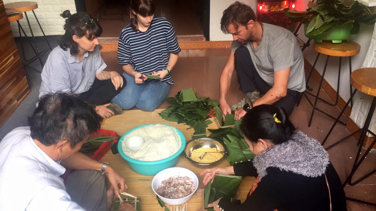 Adam Eva Homestay Dong Hoi Exteriör bild